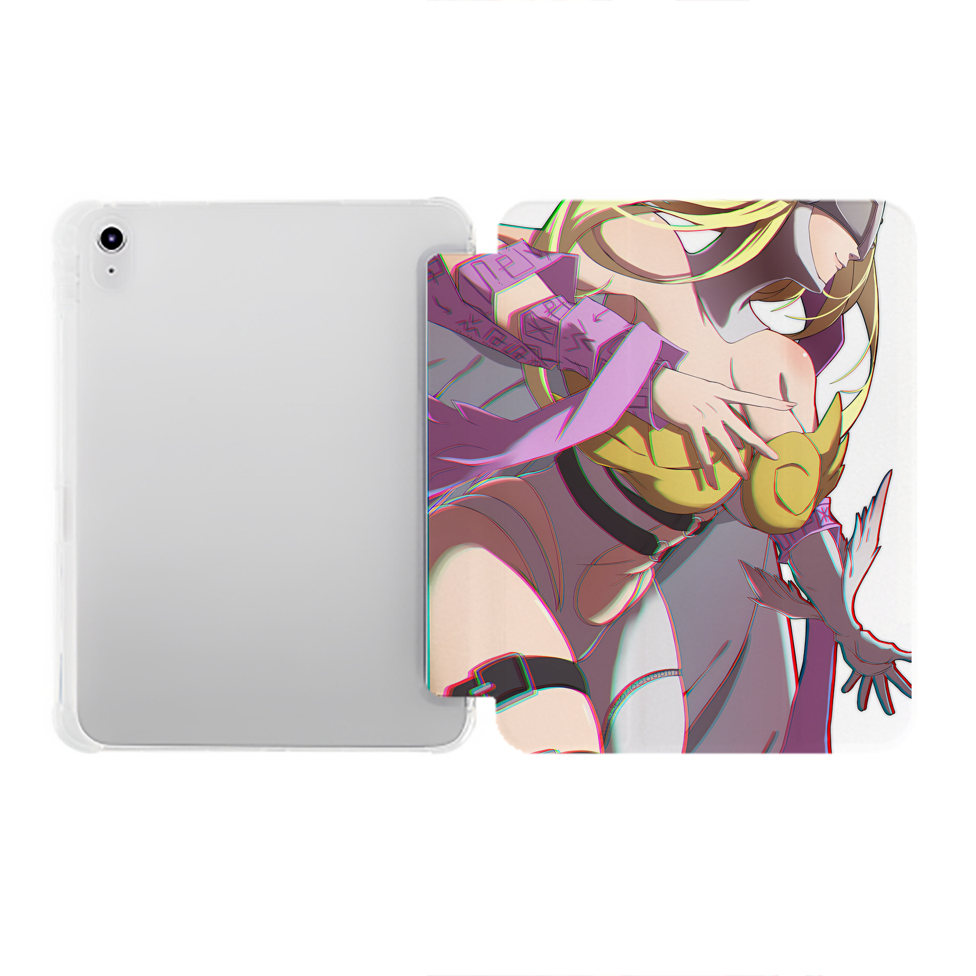 （画像用） Digimon デジタルモンスター/デジモン IPad ケース ペン収納付き 三つ折りスタンド PUレザー×シリコン 対応機種9.5/10.5/10.9インチ